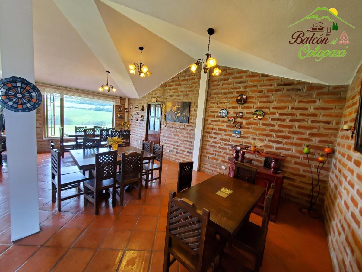 Balcon Al Cotopaxi Hosteria Sangolquí Eksteriør billede