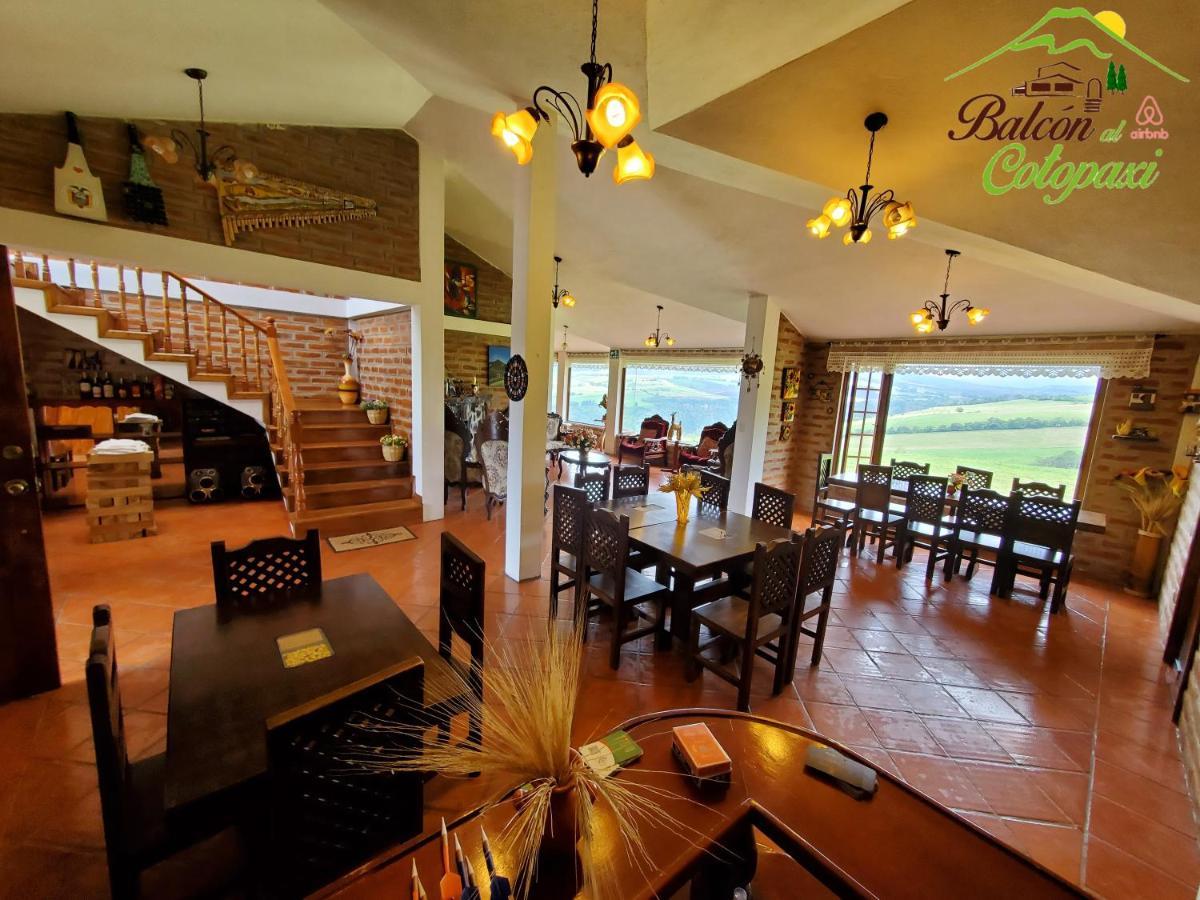 Balcon Al Cotopaxi Hosteria Sangolquí Eksteriør billede