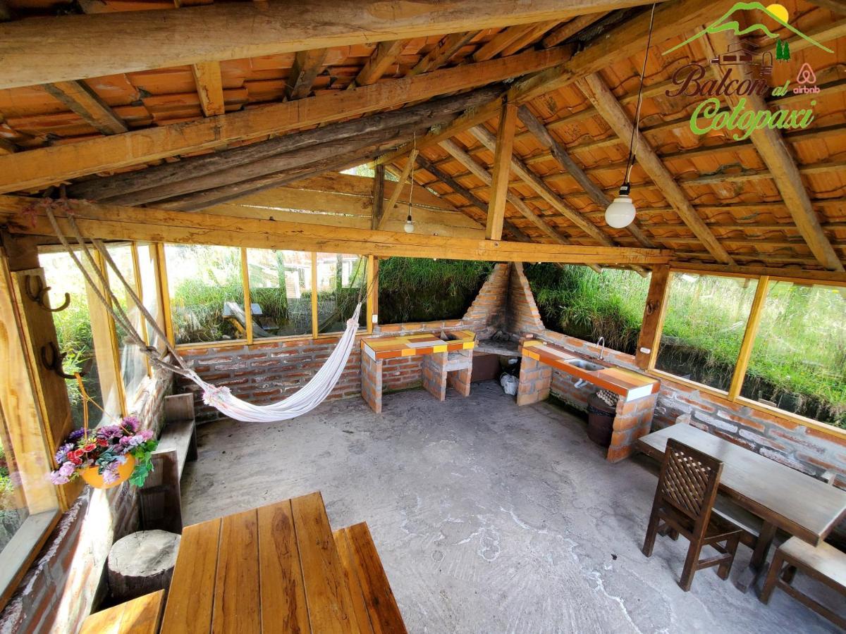 Balcon Al Cotopaxi Hosteria Sangolquí Eksteriør billede