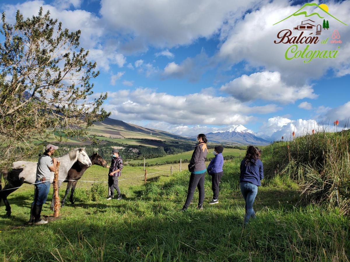 Balcon Al Cotopaxi Hosteria Sangolquí Eksteriør billede