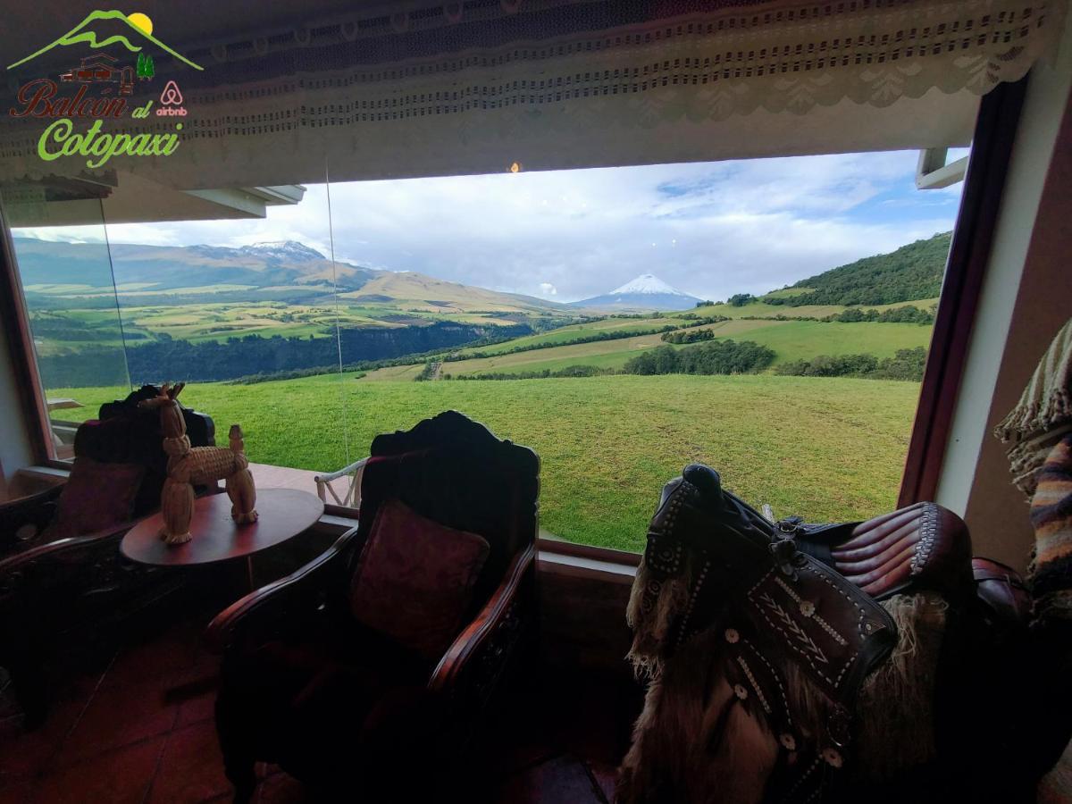Balcon Al Cotopaxi Hosteria Sangolquí Eksteriør billede