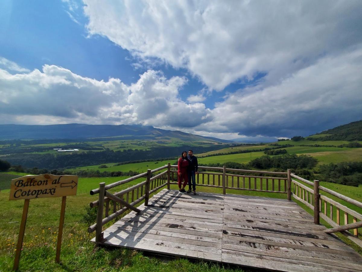 Balcon Al Cotopaxi Hosteria Sangolquí Eksteriør billede