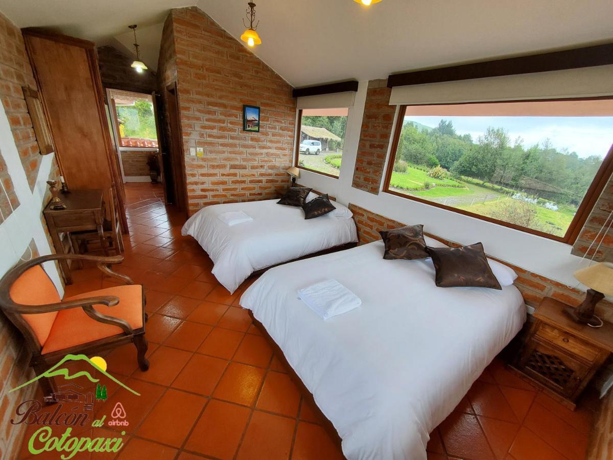Balcon Al Cotopaxi Hosteria Sangolquí Eksteriør billede