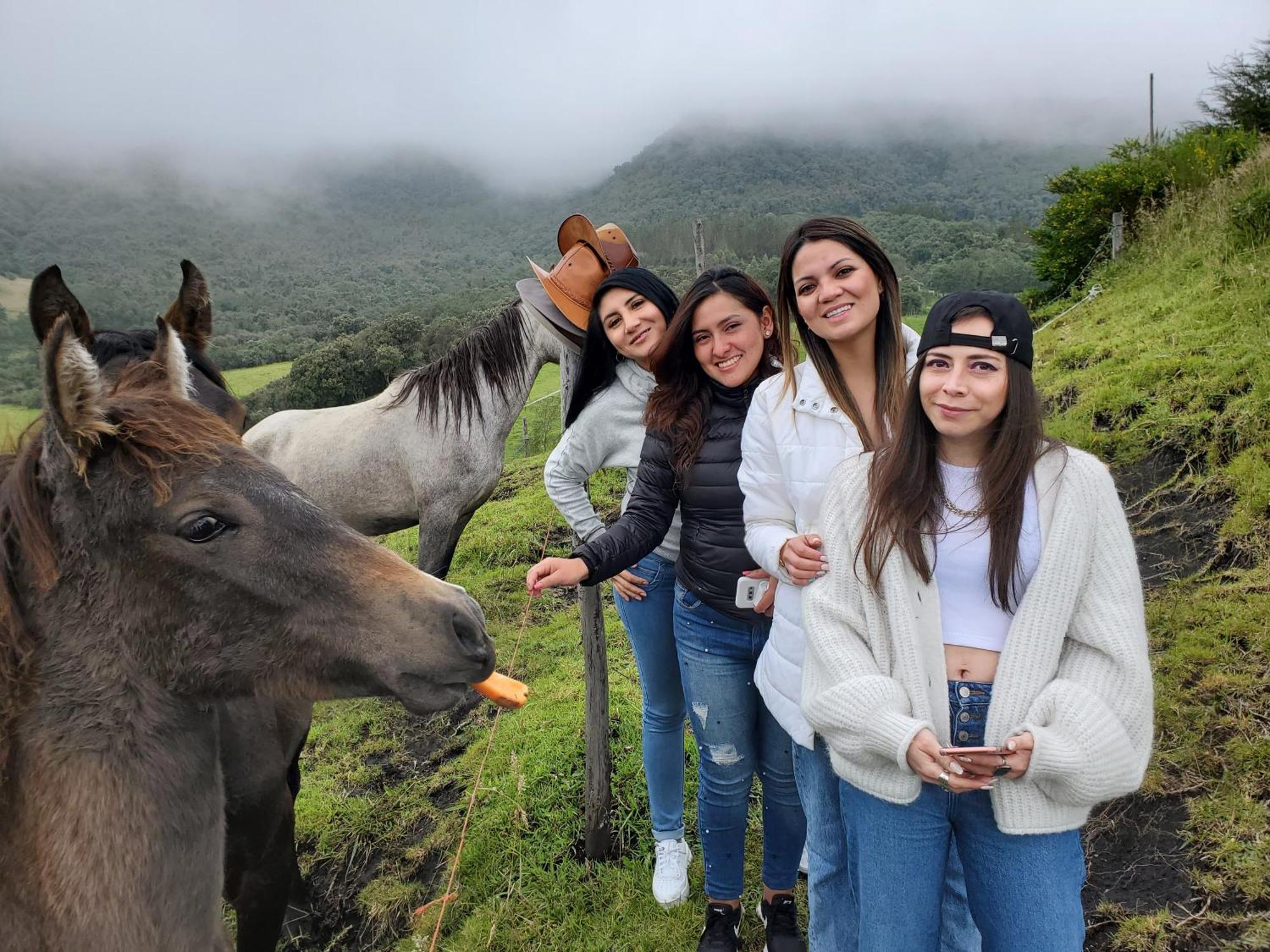 Balcon Al Cotopaxi Hosteria Sangolquí Eksteriør billede