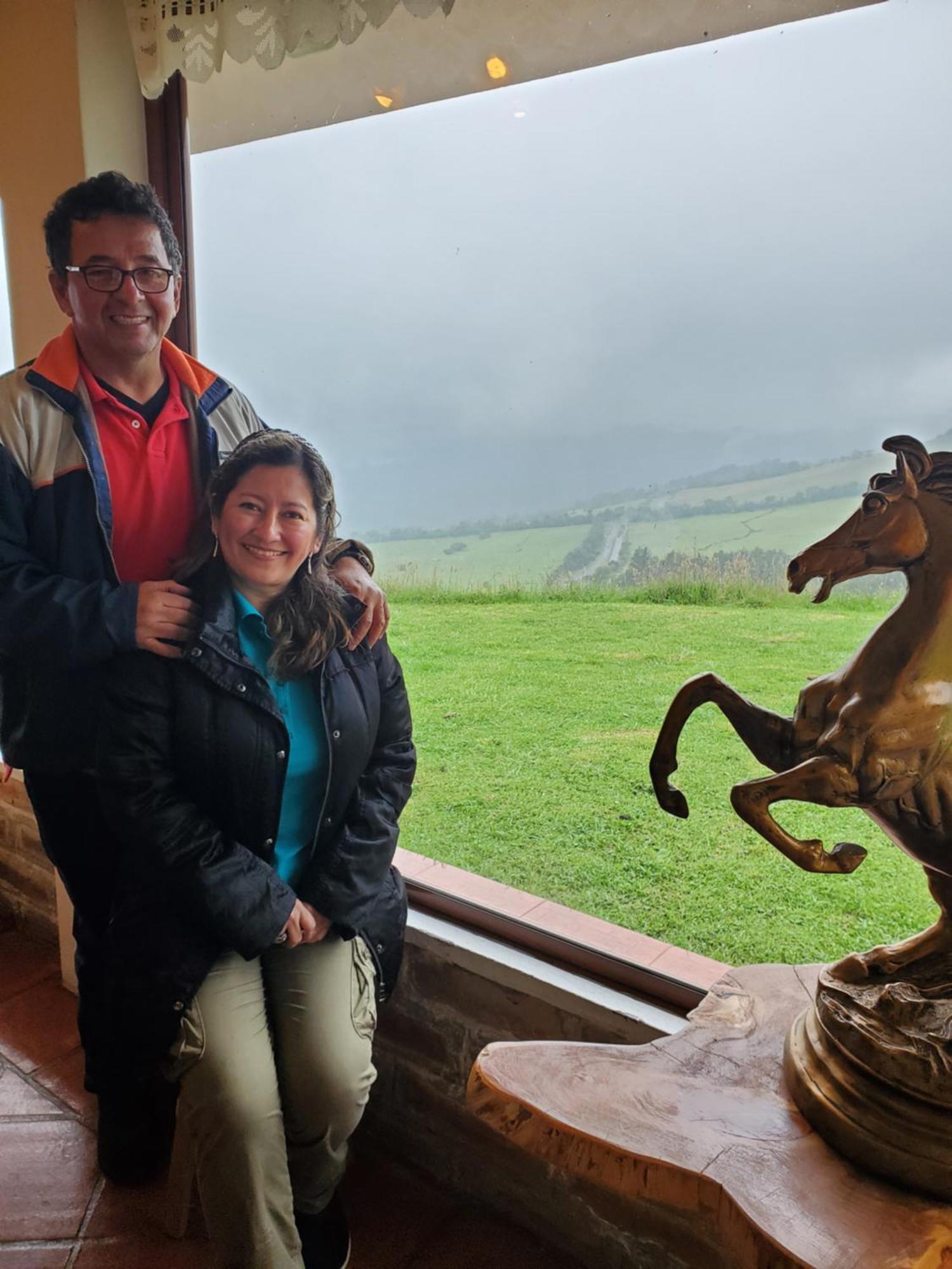 Balcon Al Cotopaxi Hosteria Sangolquí Eksteriør billede